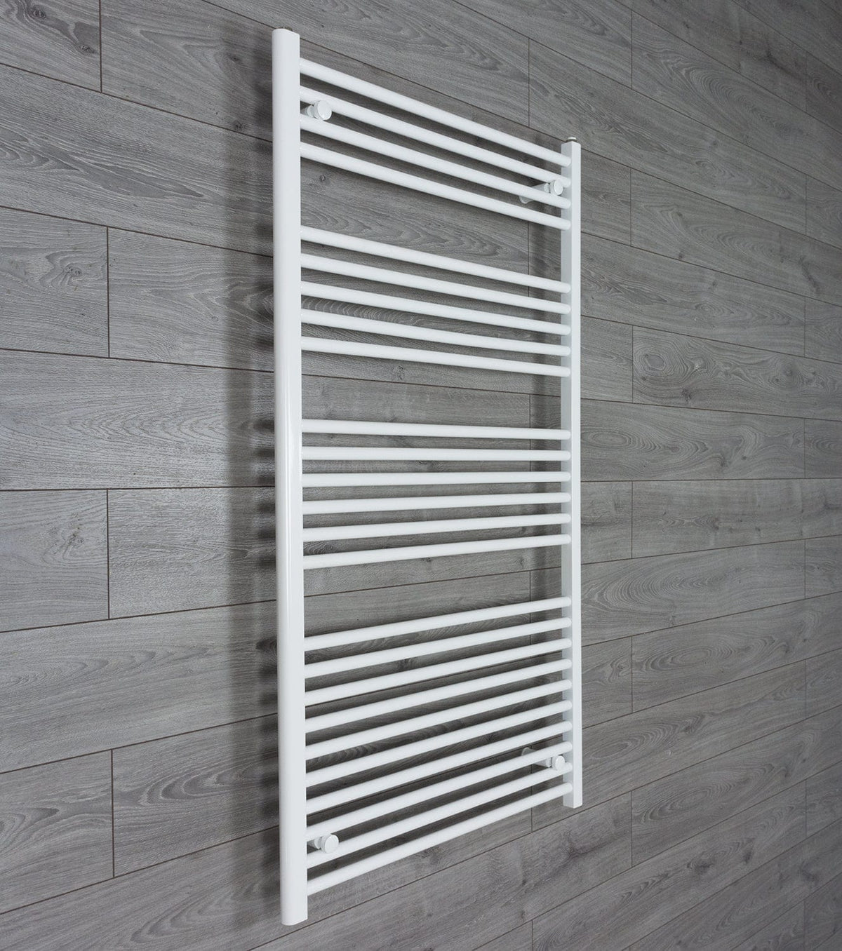 Towel Rail Only 750mm Wide 1400mm High Flat White Heated Towel Rail Radiator