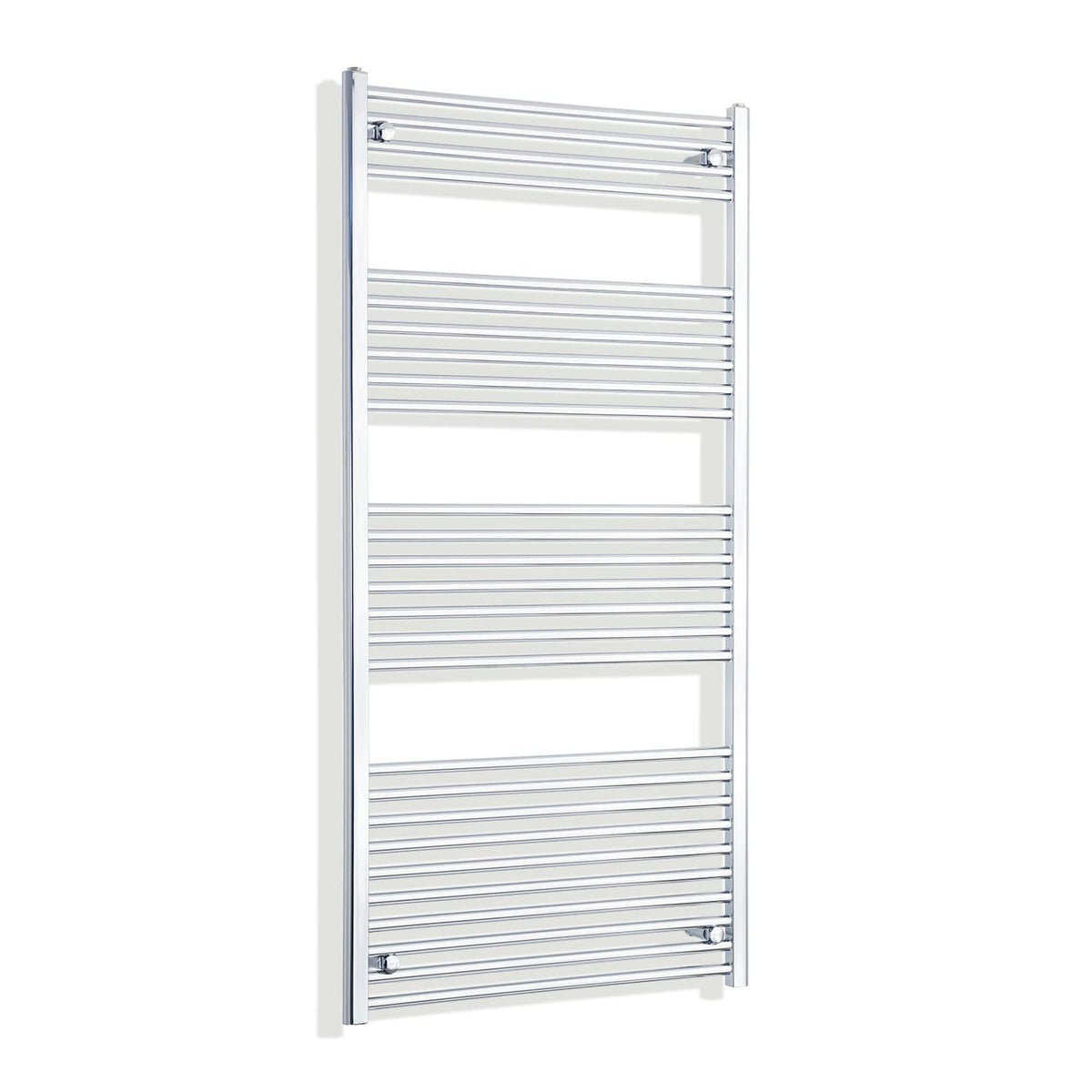 Towel Rail Only 750mm Wide 1600mm High Flat Chrome Heated Towel Rail HTR