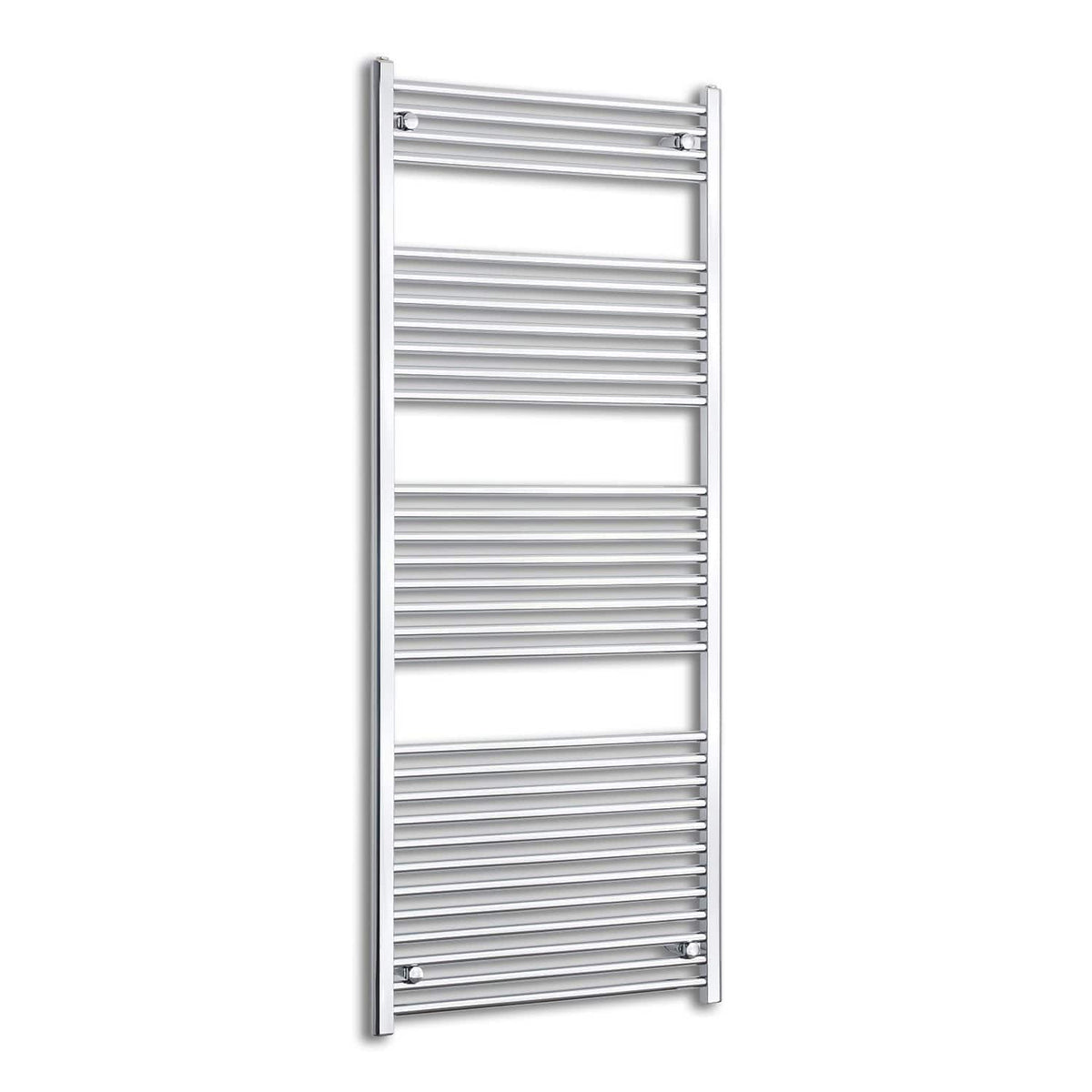 Towel Rail Only 750mm Wide 1800mm High Flat Chrome Heated Towel Rail HTR
