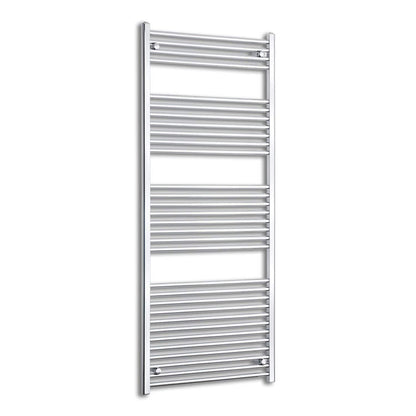 Towel Rail Only 750mm Wide 1800mm High Flat Chrome Heated Towel Rail HTR