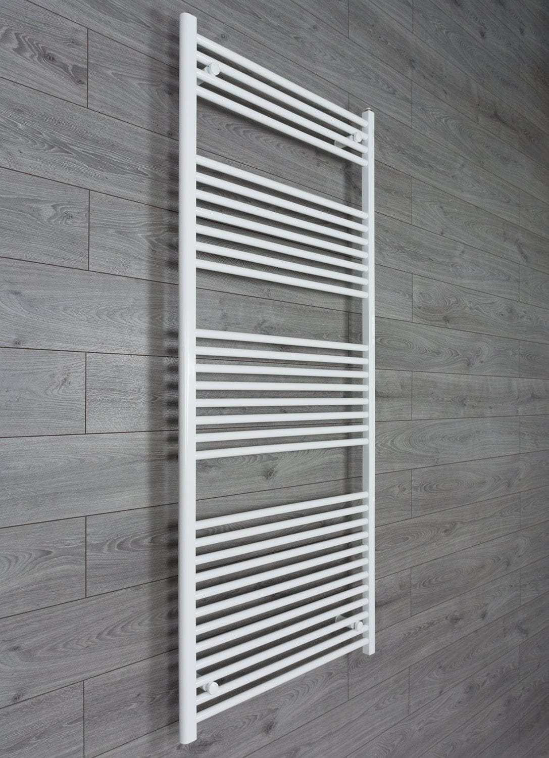 Towel Rail Only 750mm Wide 1800mm High Flat White Heated Towel Rail Radiator