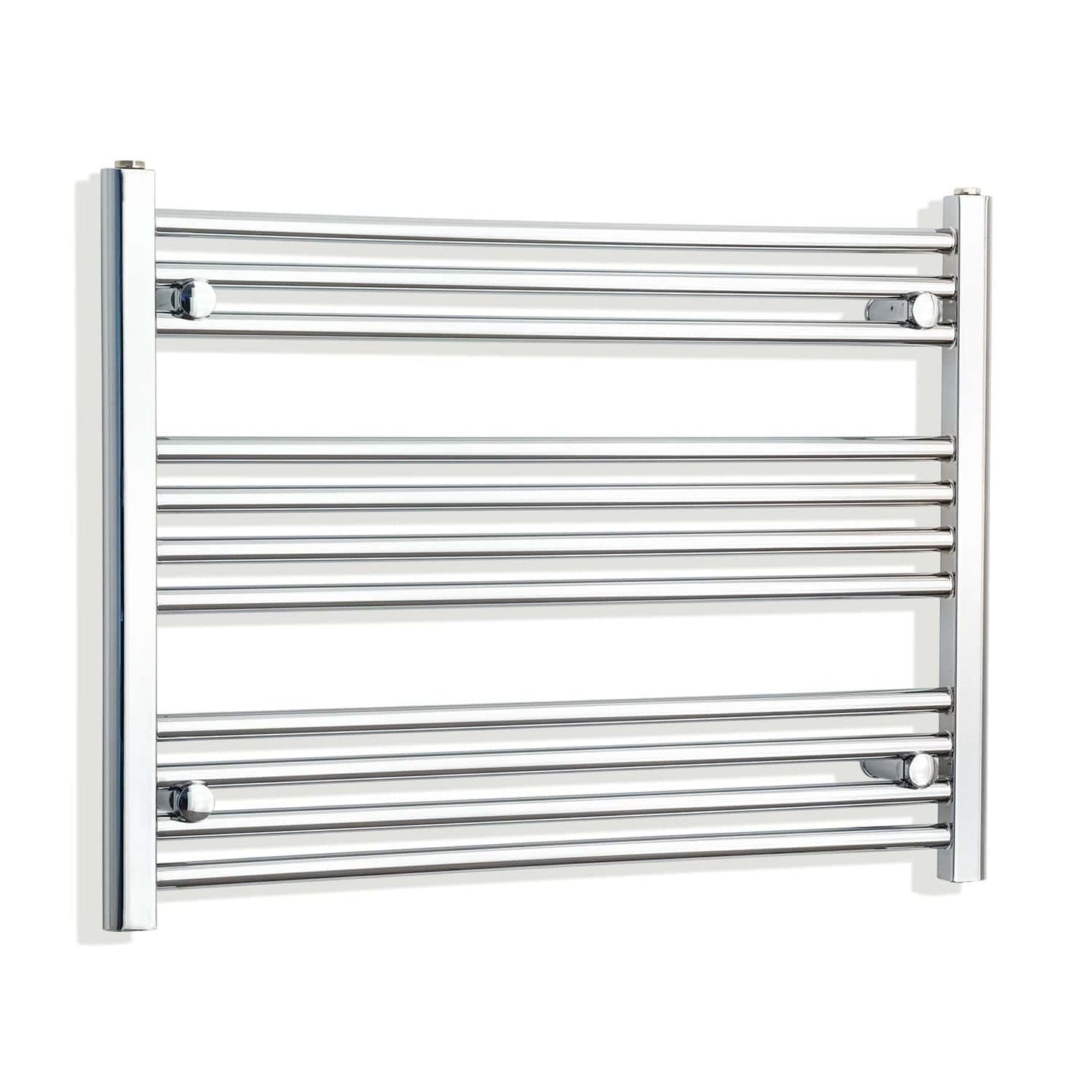 Towel Rail Only 750mm Wide 600mm High Curved Chrome Heated Towel Rail HTR