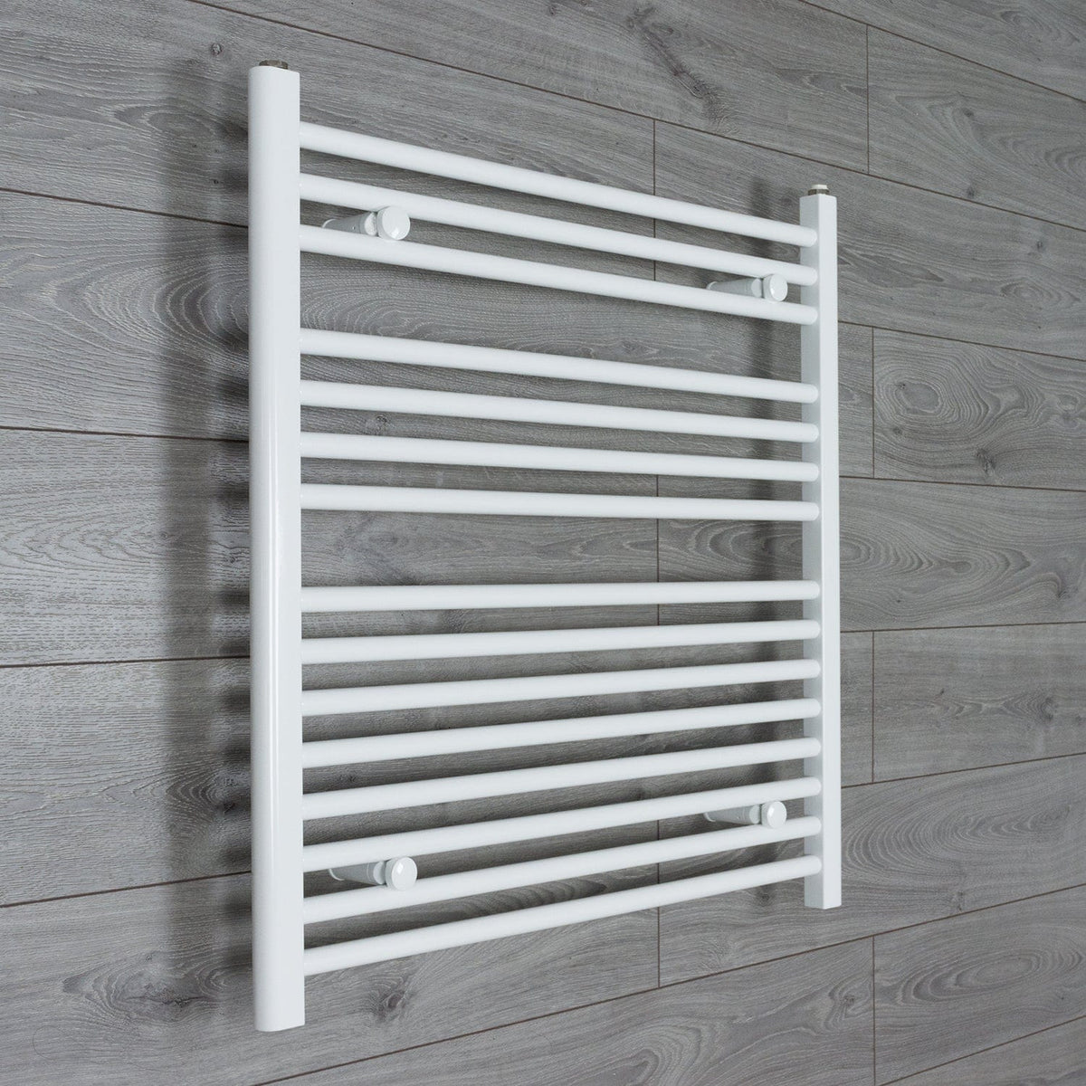 Towel Rail Only 750mm Wide 800mm High Flat White Heated Towel Rail HTR