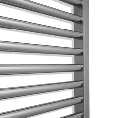 800 mm High x 550 mm Wide Heated Straight Towel Rail Chrome