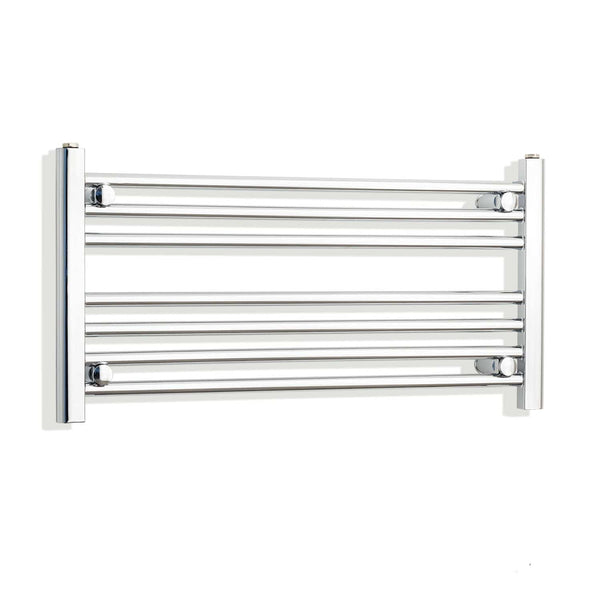 Towel Rail Only 800mm Wide 400mm High Flat Chrome Heated Towel Rail Radiator