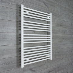 Towel Rail Only 900mm Wide 1000mm High Flat White Heated Towel Rail Radiator