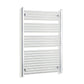 Towel Rail Only 900mm Wide 1200mm High Flat Chrome Heated Towel Radiator