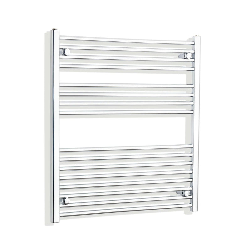 Towel Rail Only 900mm Wide 900mm High Flat Chrome Heated Towel Rail Radiator
