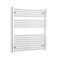 Towel Rail Only 900mm Wide 900mm High Flat Chrome Heated Towel Rail Radiator