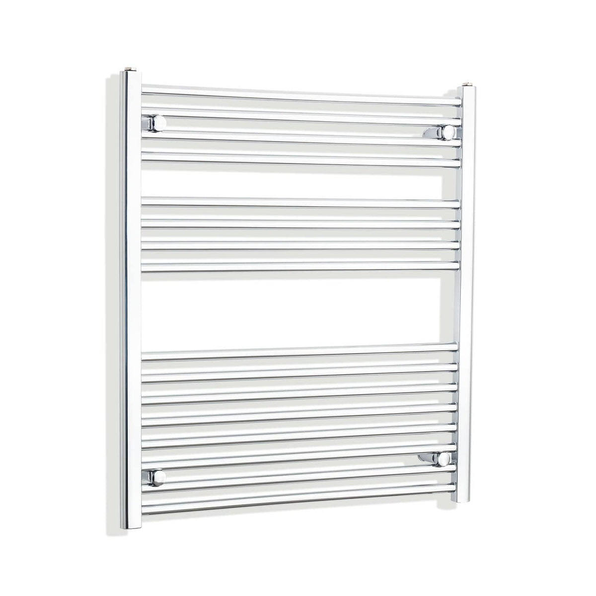 Towel Rail Only 900mm Wide 900mm High Flat Chrome Heated Towel Rail Radiator
