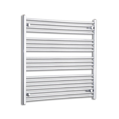 Towel Rail Only 950mm Wide 1000mm High Flat Chrome Heated Towel Radiator