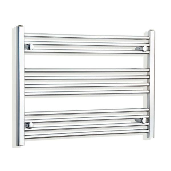 Towel Rail Only 950mm Wide 600mm High Flat Chrome Heated Towel Rail Radiator
