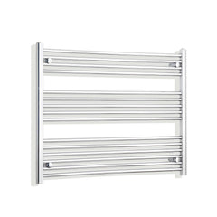 Towel Rail Only 950mm Wide 800mm High Flat Chrome Heated Towel Rail Radiator