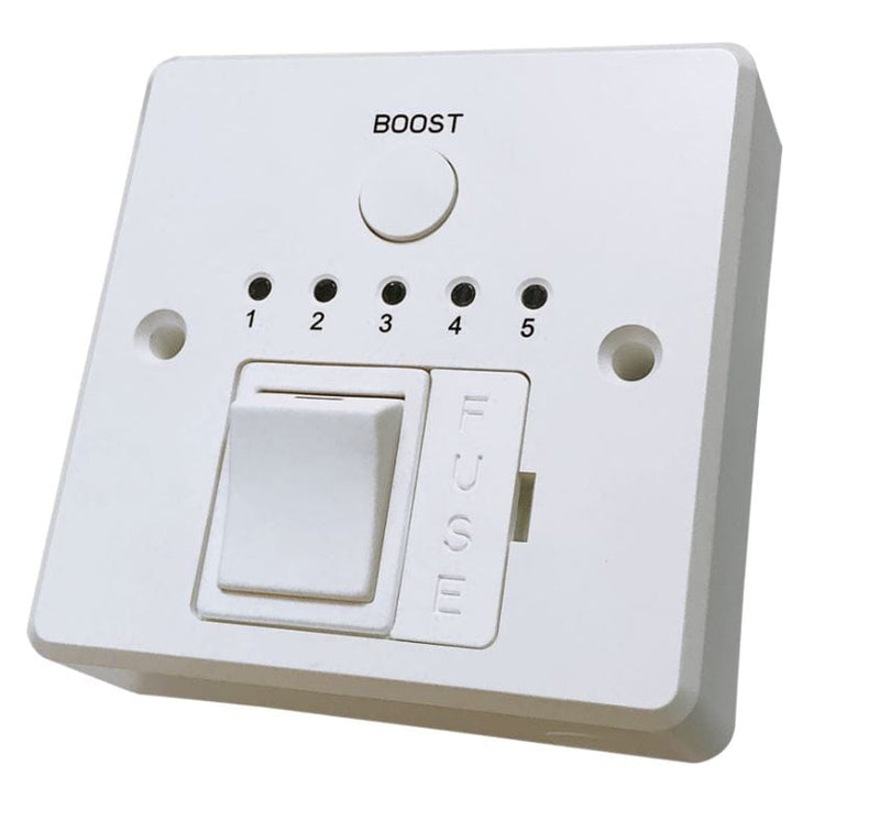 Booster Timer Fused Spur Wall Controller For Electric Towel Rail