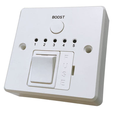 Booster Timer Fused Spur Wall Controller For Electric Towel Rail