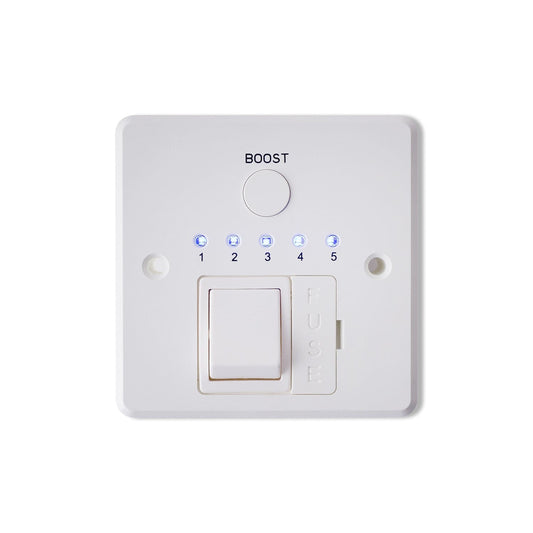 Booster Timer Fused Spur Wall Controller For Electric Towel Rail