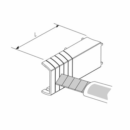 Cable Cover Masking Kit for Terma MOA Thermostatic Element