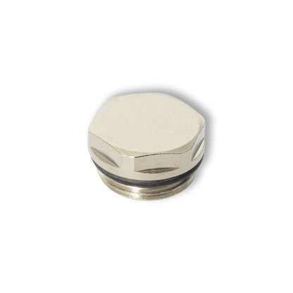 Chrome Cover Caps and Plugs for Towel Radiator