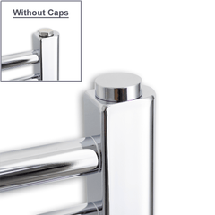 Chrome Cover Caps and Plugs for Towel Radiator