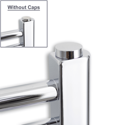Chrome Cover Caps and Plugs for Towel Radiator