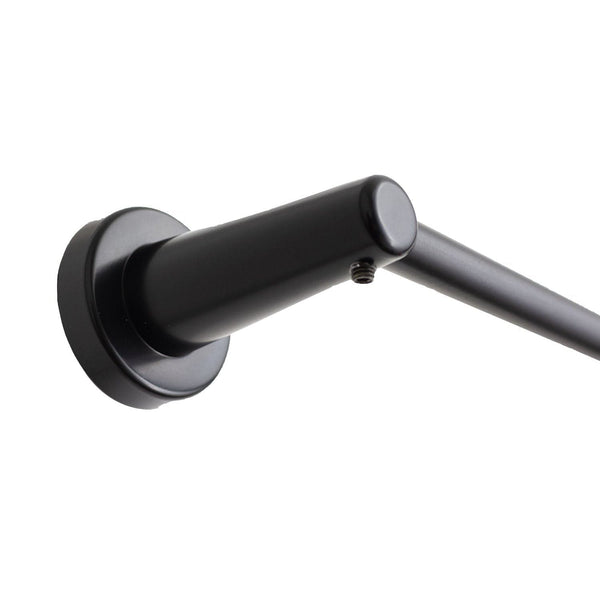 Chrome or Black Magnetic Hanger Extra Towel Bar For Straight Towel Radiators