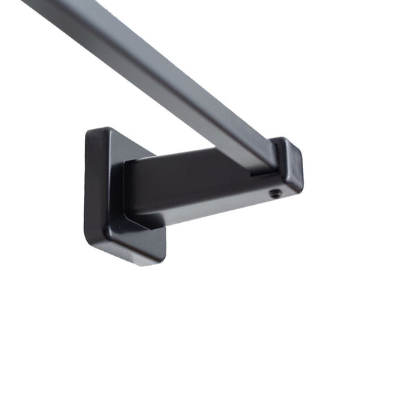 Chrome or Black Magnetic Hanger Extra Towel Bar For Straight Towel Radiators