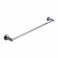 Round / Chrome Chrome or Black Magnetic Hanger Extra Towel Bar For Straight Towel Radiators