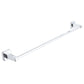 Square / Chrome Chrome or Black Magnetic Hanger Extra Towel Bar For Straight Towel Radiators