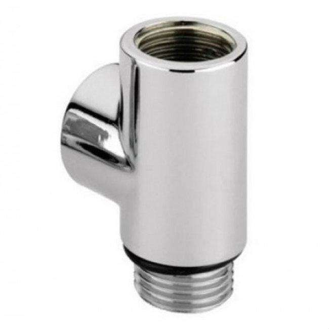 Chrome Single Heat Dual Fuel Kit For Heated Towel Rail Radiator