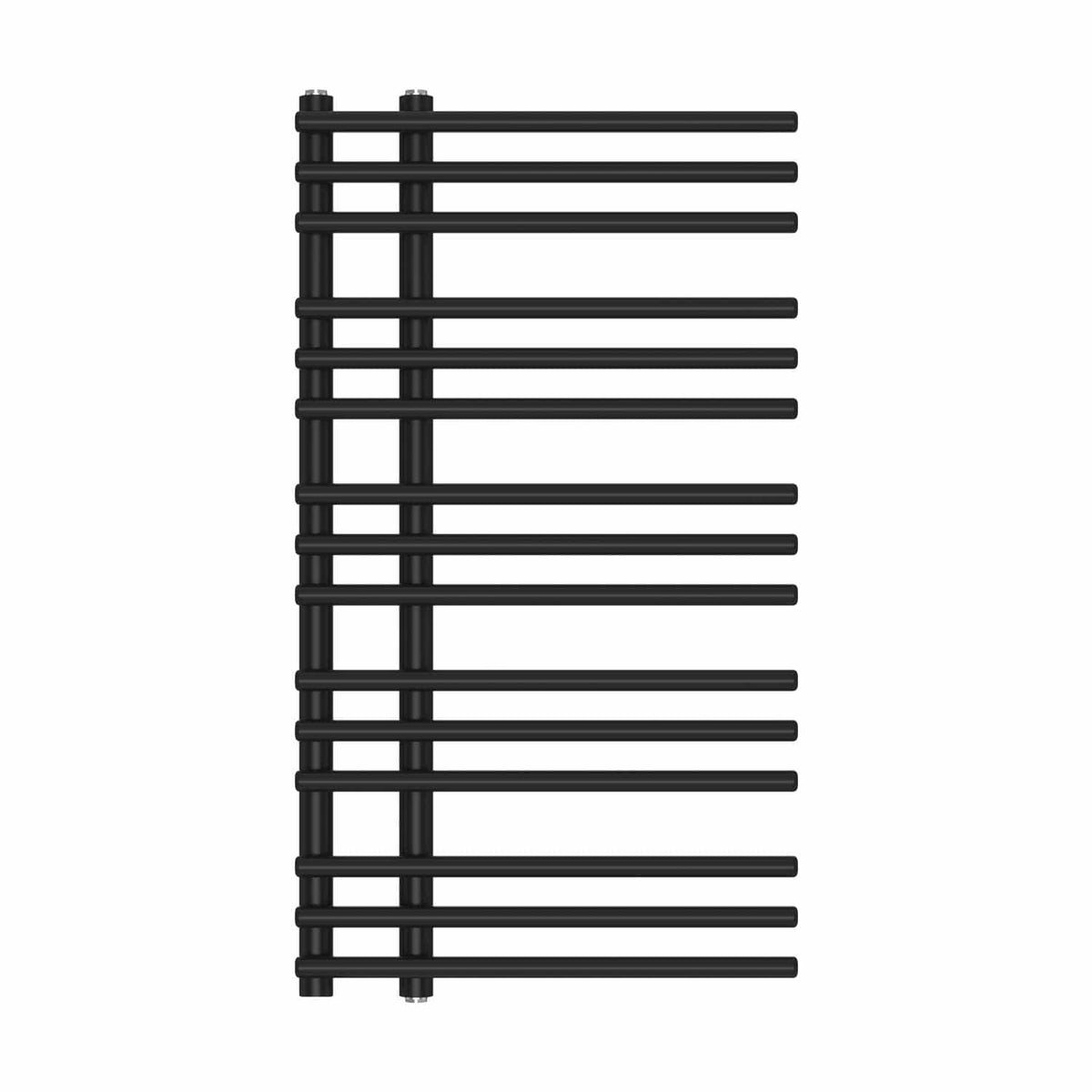 Towel Rail Only Difta Towel Radiator Black 500mm Wide 900mm High Bathroom