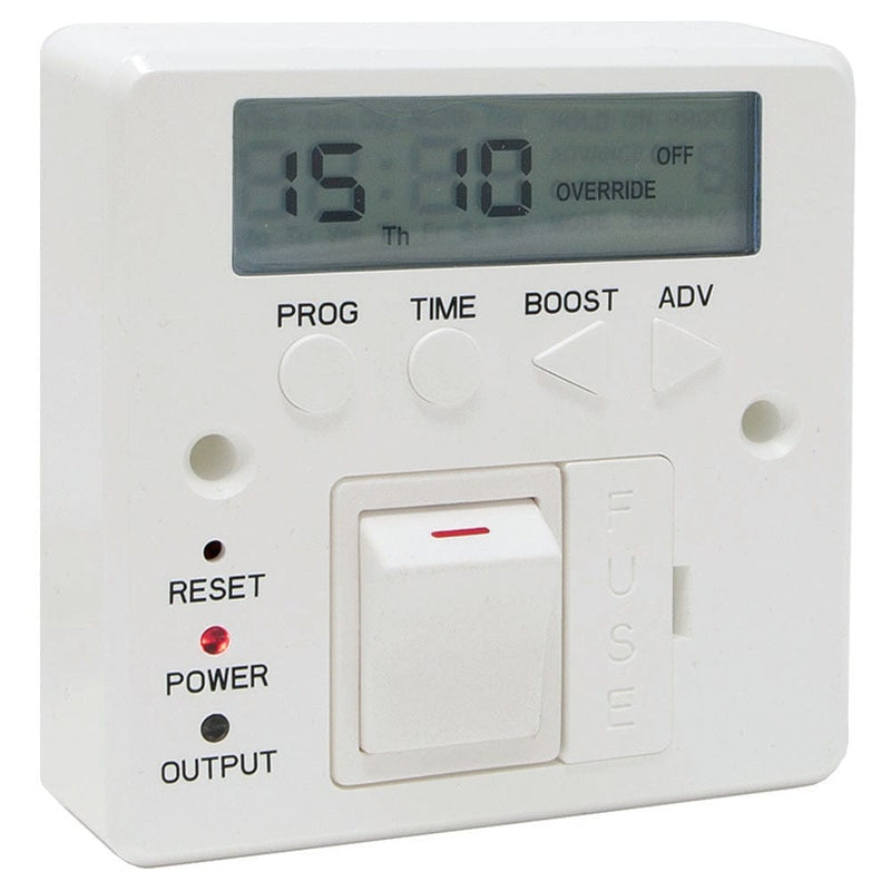 Digital Fused Spur Timer Wall Controller For Electric Towel Rail