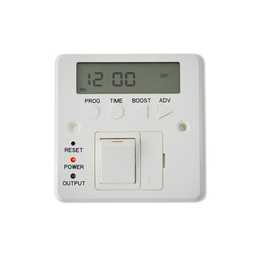 Digital Fused Spur Timer Wall Controller For Electric Towel Rail