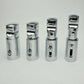 Chrome Elipse Universal White or Chrome Heated Towel Rail Radiator Brackets