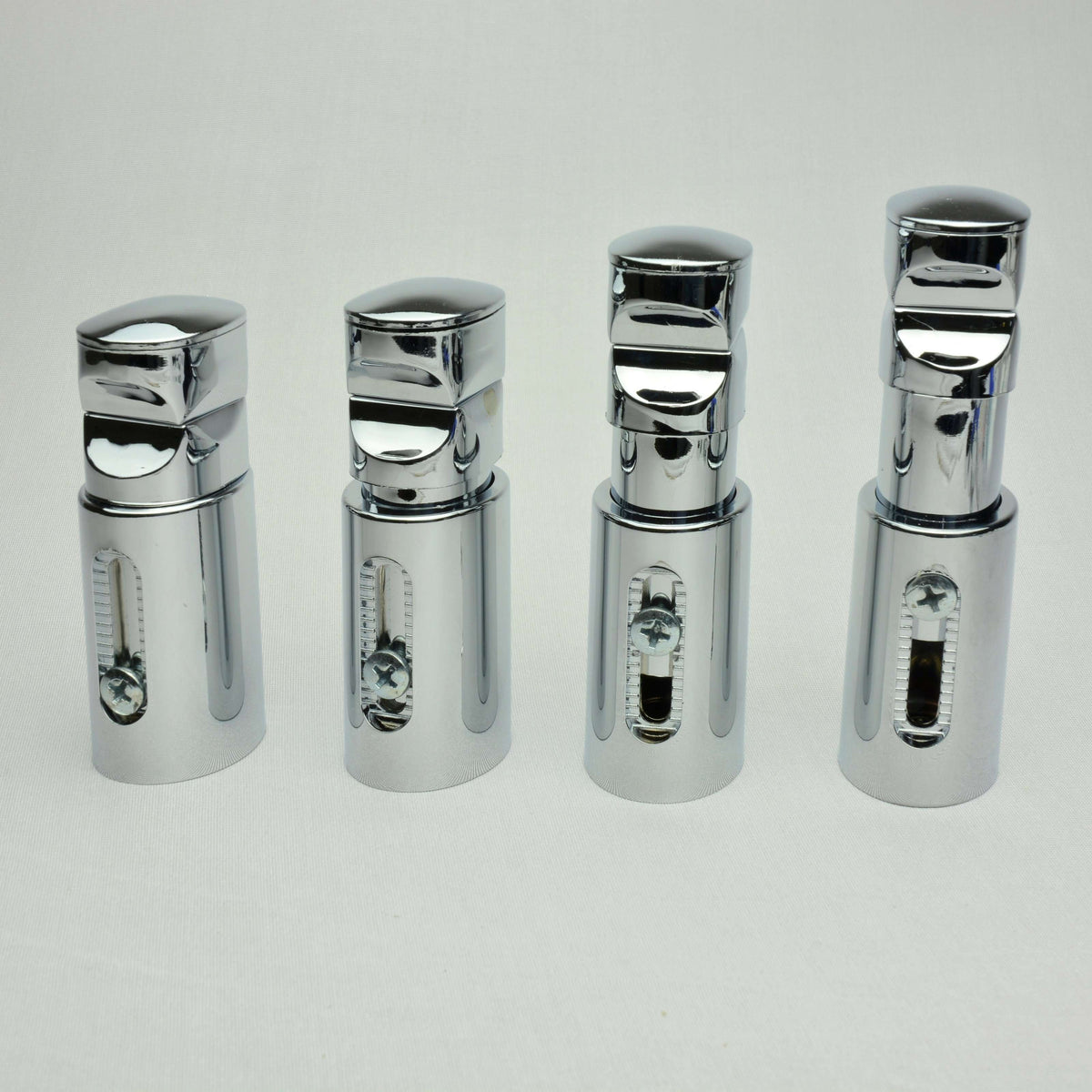 Chrome Elipse Universal White or Chrome Heated Towel Rail Radiator Brackets