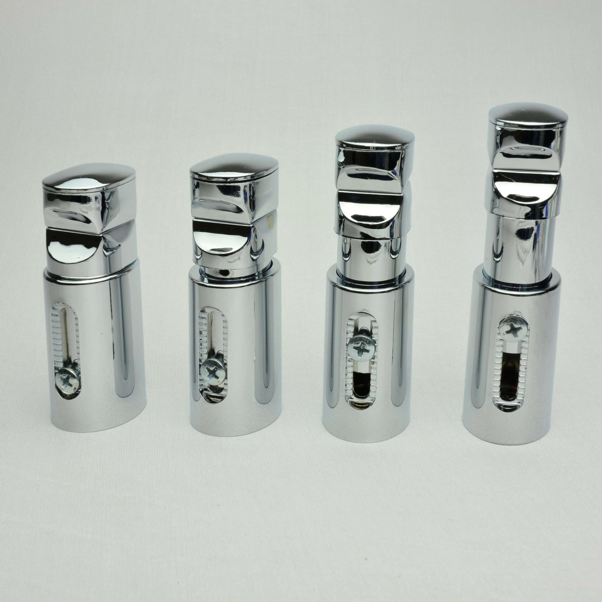 Chrome Elipse Universal White or Chrome Heated Towel Rail Radiator Brackets