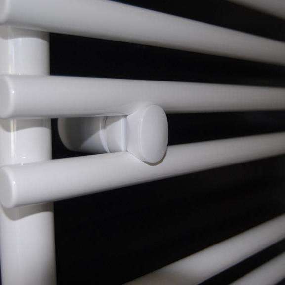 Elipse Universal White or Chrome Heated Towel Rail Radiator Brackets