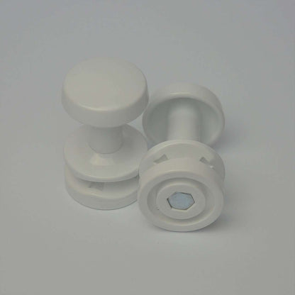 White Extra Hanger For Heated Towel Rail Radiator Bath Robe Hook Clip Pair Peg