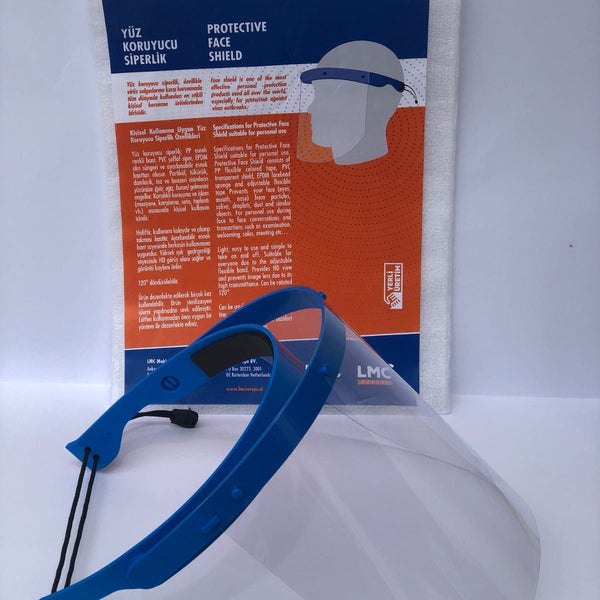 Face Shield Protective Mask x2 Visor x1 PPE Transparent