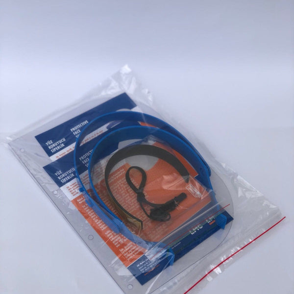 Face Shield Protective Mask x2 Visor x1 PPE Transparent