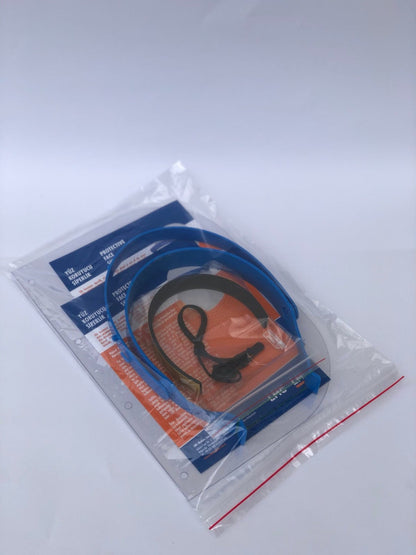 Face Shield Protective Mask x2 Visor x1 PPE Transparent