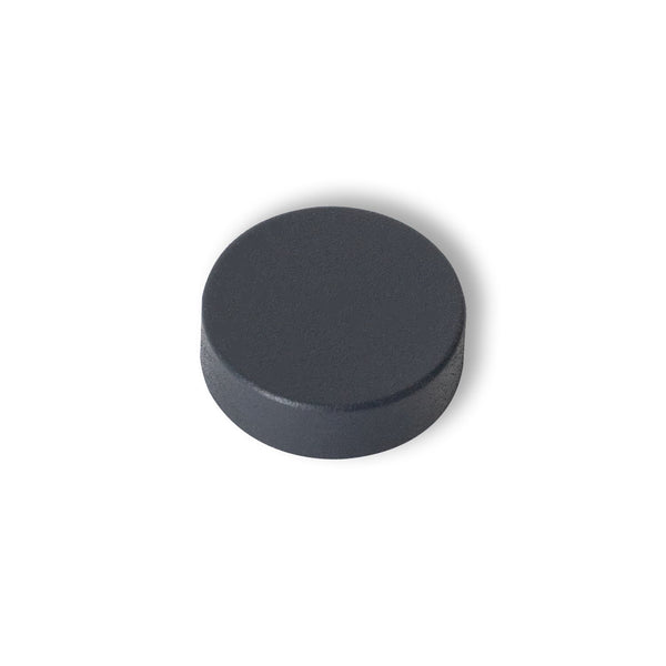 Pair of Anthracite Cover Caps for Heated Towel Rail Radiators