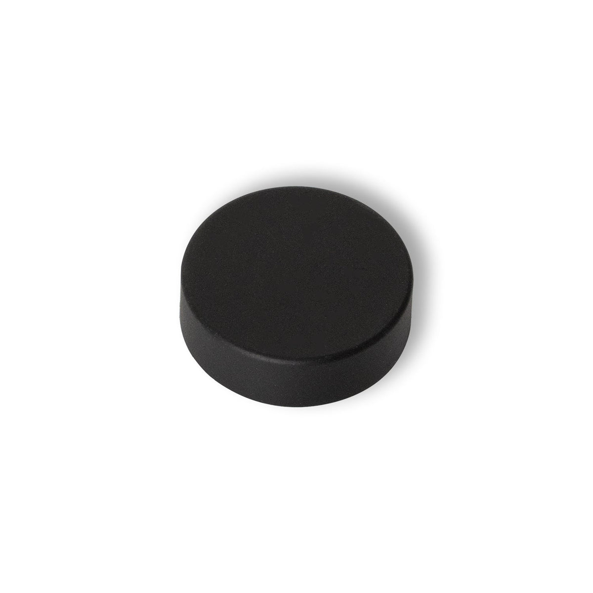 Pair of Matt Black Cover Caps for Heated Towel Rail Radiators