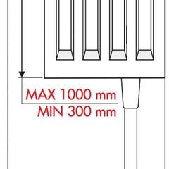 PK-3 Floor Stand For Panel Radiators Floor Bracket Feet
