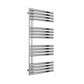 1106 x 500 mm Reina Adora Vertical Heated Stainless Steel Radiator