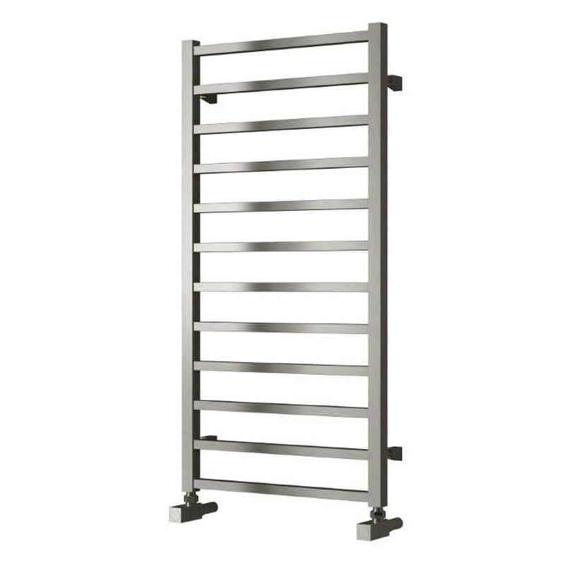 Reina Arden Designer Vertical Heated Stainless Steel Radiator