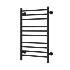 Matt Black / 800 x 500 mm Reina Arnage Dry Electric Heated Designer Towel Rail