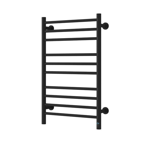 Matt Black / 800 x 500 mm Reina Arnage Dry Electric Heated Designer Towel Rail