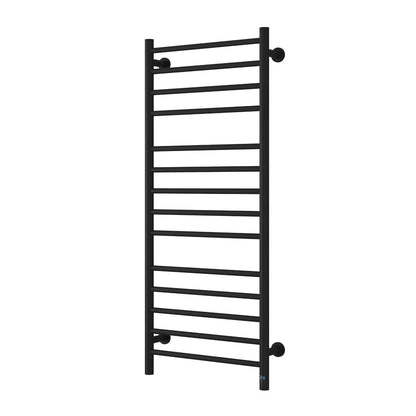Matt Black / 1200 x 500 mm Reina Arnage Dry Electric Heated Designer Towel Rail
