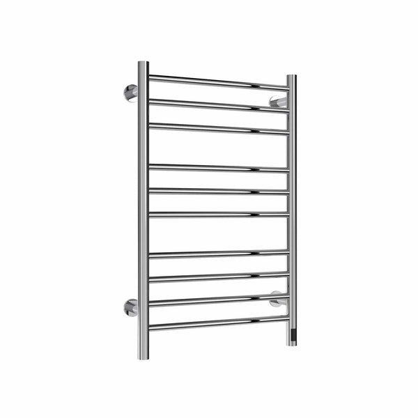Polished / 800 x 500 mm Reina Arnage Dry Electric Heated Designer Towel Rail