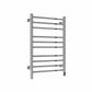 Polished / 800 x 500 mm Reina Arnage Dry Electric Heated Designer Towel Rail